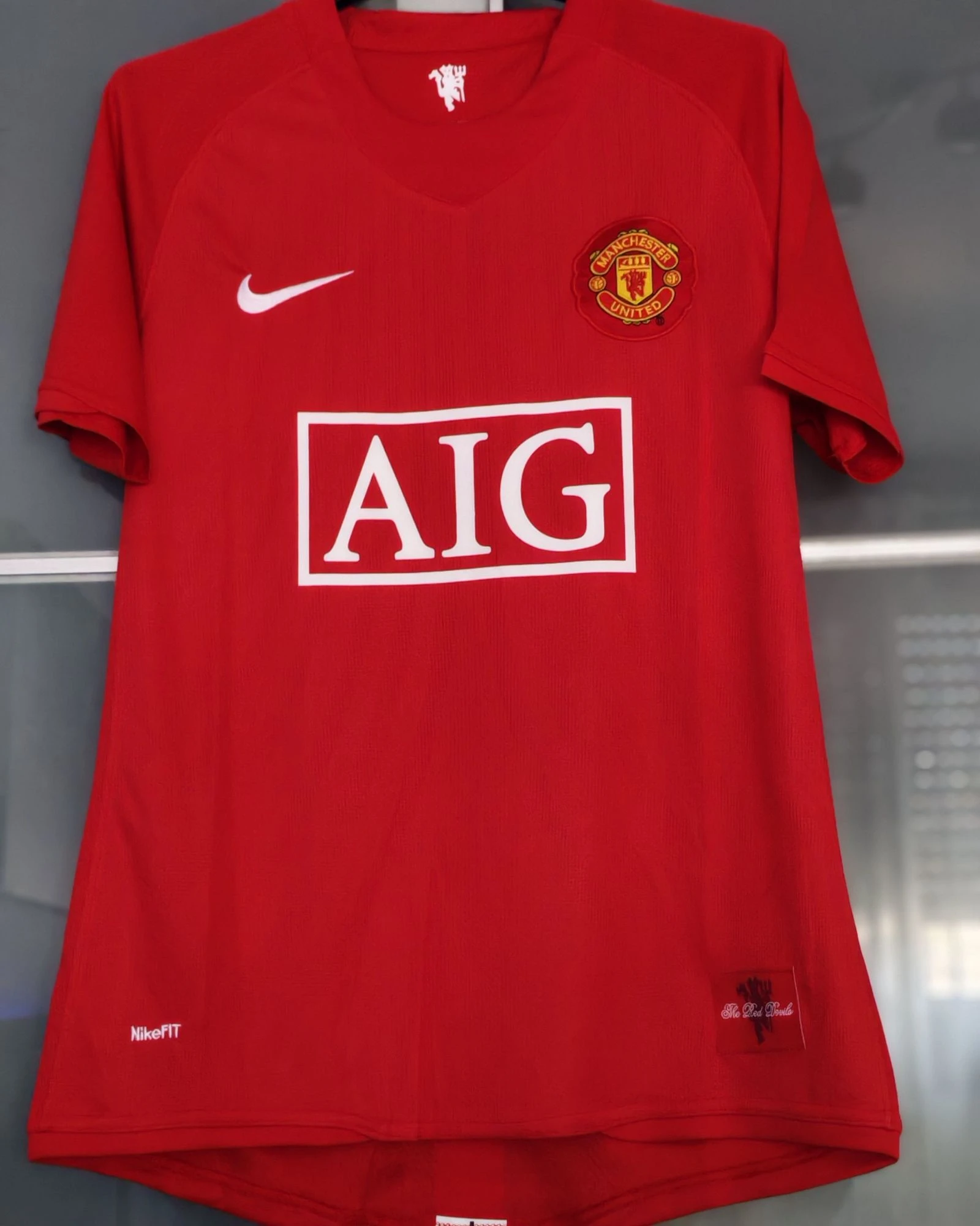 Camisola Manchester United 07/08 Ronaldo – photo 2